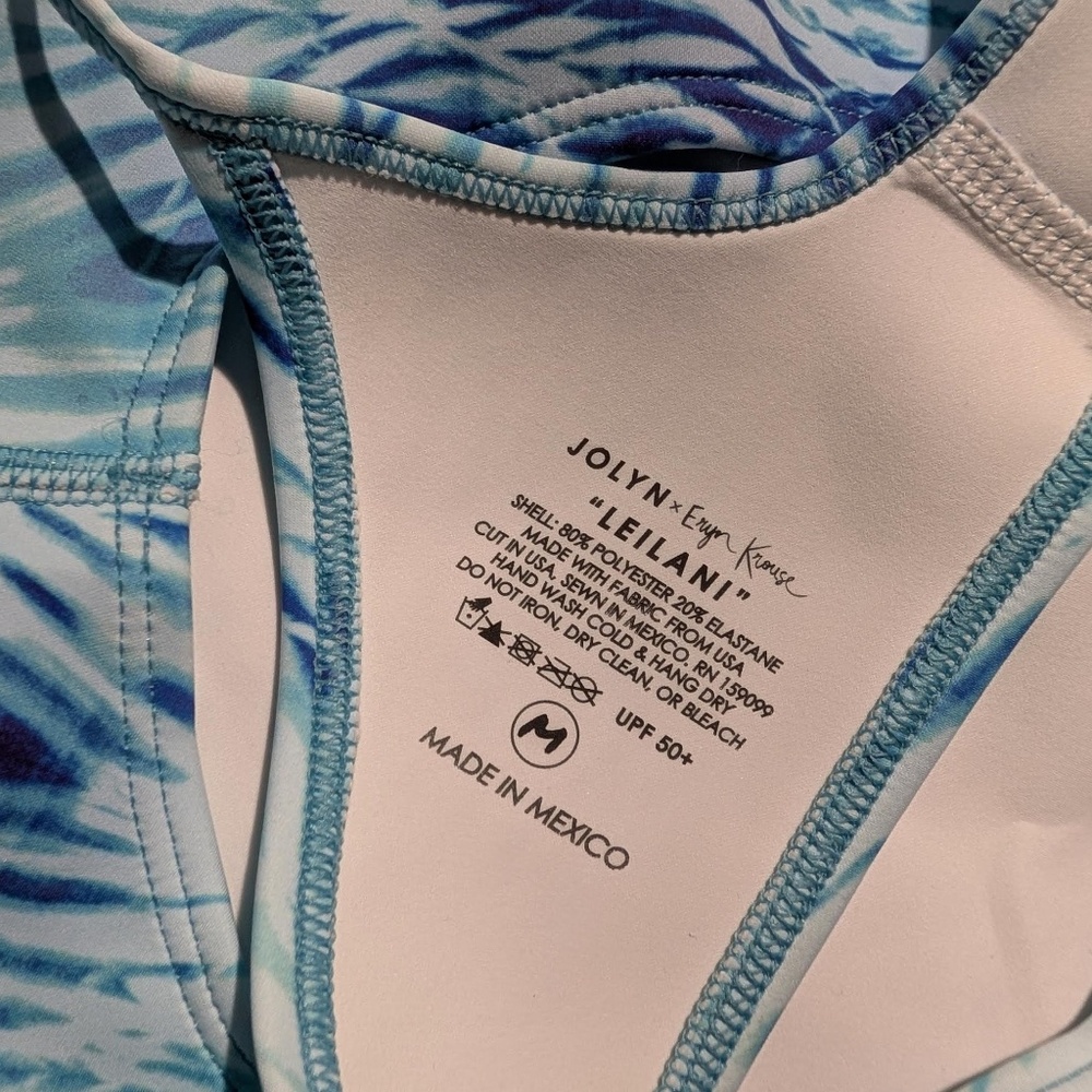 JOLYN x Eryn Krouse 'Leilani' Surf One Piece Swimsuit in Mykonos - FIRM PRICE - Picture 4 of 8